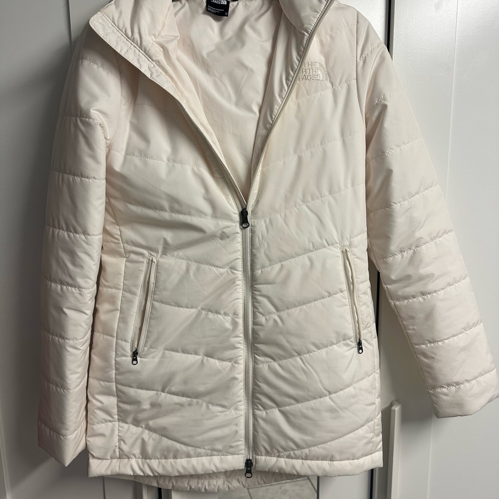 The North Face Women's White Puffer Jacket